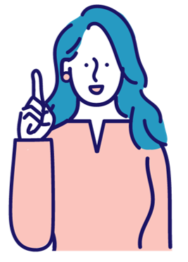希望条件や経歴について説明する女性