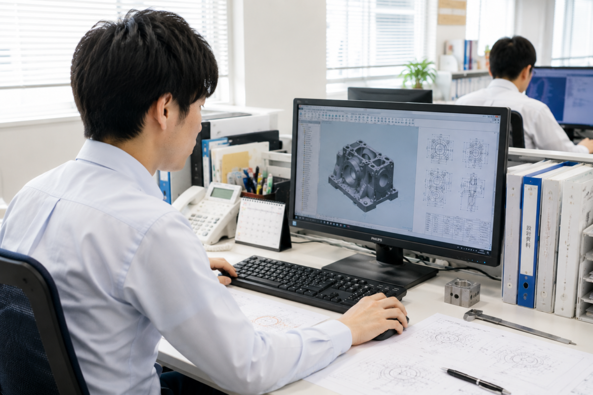 自社設計室での請負事業